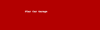 Star Car Garage Logo